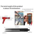13pcs 4mm Banana PlugTest Leads Kit Digital Electrical Test Probes Set Fully Insulated Alligator Clips Test Tweezer Wire-Piercing Back Probe Pin 0079