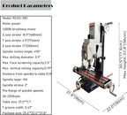Benchtop Mini Milling Drilling Machine, Brushless Milling Drilling Machine, 110V, 1300W, 50-2250rpm