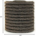 BHA Grinding and Sanding Flap Discs T27, 4-1/2" x 7/8", 40 Grit - 10 Pack