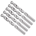 Drill Bit, 11.5mm Cutting Diameter, 4241 HSS 118° Cutting Angle Uncoated Bright Versatile Jobber Bits - (Applications: for Drilling Plastic Wood Soft Metal), 5-Pieces