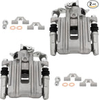 cciyu Rear Left & Right Brake Calipers Assembly w/Bracket 19B2571 19B2570 For Audi For TT 2000,For Volkswagen For Type-1 1998-2000,For Volkswagen For Golf 1999,For Volkswagen For Jetta 2000