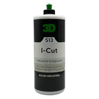 3D I-Cut Rubbing Compound & Polish – Fast Paint Correction for High-Volume Body Shops | Removes P1500+ Sanding Marks | Long Buffing Cycle | 16oz | USA Made