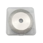 3 inch Flat Diamond Grinding Wheel 150 Grit, 1/2" Arbor, 10mm Wide for Grinding Tungsten,Carbide, Glass,Ceramic, Gem