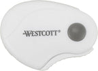 Westcott Titanium-Bonded Minis for Crafts and Sewing, Including Scissors for Fabric and Paper and Rotary Cutter, 2-Piece Set