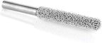 Kutzall Original Ball Nose Rotary Burr, 1⁄4" Shaft, Coarse -Wood Carving Bit for Bosch, DeWalt, Milwaukee, etc. Abrasive Tungsten Carbide, 1⁄4" (6.3mm) Head Dia.X 1-3⁄8" (34.9mm) Length, BN-14