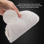 Buffing Polishing Pads, 7Pc 7.5 Inch Face for 7Inch 180mm Backing Plate Compound Buffing Sponge Pads Cutting Polishing Pad Kit for Car Buffer Polisher