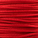 Paracord Planet Micro Paracord – Thin Braided Cord for Crafting, Fishing, and DIY Projects in 125 ft Spools – Imperial Red