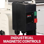 JET Black 20-Inch Planer, Helical Cutterhead, 5 HP, 230V 1Ph (Model JWP-208HH-BLK)