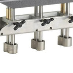 Three Station Roller Bender, 0‑90 Degree Angle 13‑130mm Bending Roller Metal Bending Tool, Standing Seam Roofing Tools, More Even Bending, Not Limited by Length