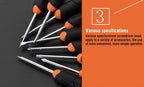Edward Tools Precision Screwdriver Set with Storage Case - 9 Screwdrivers including Flat, Phillips and Torx - Small Screwdriver Set for Electronics, Eyeglass, Computer, Laptop, Jeweler - Cr-V Steel