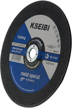 KSEIBI 645110 Grinding Wheels 10-Pack, Aluminum Oxide Discs for Metal & Stainless Steel, 9" x 1/8" x 7/8", Aggressive Grinding for Angle Grinders, Depressed Center Design