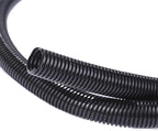 Alex Tech 50ft - 3/4 inch Split Wire Loom Tubing - Black