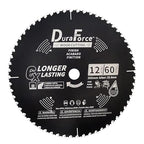 12-Inch 60-Tooth Professional Finish ATB Saw Blade with DuraGuard Anti-Stick for Miter and Table Saws (DF1200SP60)