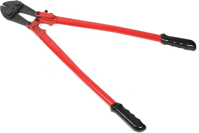 Huron 18" Bolt Cutter, Professional Grade, for Chain, Wire, and Rods
