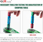 JRready ST2119-NEW-AS2G M22520/2-1 Standard Adjustable Indent Crimp Tools AS22520 Series Crimper work all MIL Positioners for the Miniature and Sub-miniature Connector Contacts in Electronic Systems