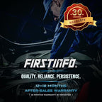 FIRSTINFO F3432SA Taiwan SAE Spline Box End Ratcheting Combination Wrench Set, Spanners with Anti-Slip V-Groove Open End | 5-piece | 72T | Lightweight | Mechanics Tray