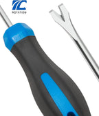 ROTATION Tack Lifter U Tip Nail Puller Upholstery Staple Remover Tool for Furniture, Auto