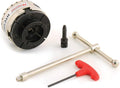 HTC100, 4" Four Jaw Woodturning Chuck Kit, with M33x 3.5 Insert and Dovetail Jaws, for Wood Lathes