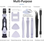 115-in-1 Precision Screwdriver Set, Mini Professional Magnetic Repair Tool Kit, Small Screwdriver for Phone, Computer, Watch, Laptop, Macbook, Game Console, Electronic, Toys Repair