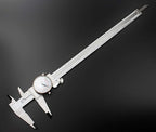 Accusize Industrial Tools 12'' by 0.001''/300mm by 0.02mm Dual Needle Precision Dial Caliper,Imperial/Metric, P920-S232