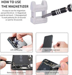 SHOWPIN 122 in 1 Precision Computer Screwdriver Kit, Laptop Screwdriver Sets with 101 Magnetic Drill Bits, Computer Accessories, Electronics Tool Kit Compatible for Tablet, PC, iPhone, PS4 Repair