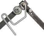 Manual Rod Bender Mini Tubing Bender Hand Rebar Bender Desktop Workbench Bending Tool for Bending of 1/4" Pipe