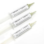 SCOTTCHEN 3Pcs Diamond Polishing Paste, 500/800/1,500 Grit, 36-54/12-25/6-12 Microns Lapping Compound with 50% Concentration of Diamond Powders for Jewelry, Metal, Ring, Glass, Coin, 5 Gram Each