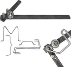 Manual Rod Bender Mini Tubing Bender Hand Rebar Bender Desktop Workbench Bending Tool for Bending of 1/4" Pipe