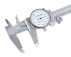 Accusize Industrial Tools 0-6 inch by 0.001 inch Precision Dial Caliper, Stainless Steel, in Fitted Box, P920-S216