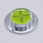 Flange Plate Level Machine Tool Travel Trailer Camper Rv Leveling Small Mini Scope Bubble Level Round (Diameter 60mm)