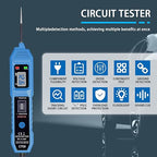 CT03 Power Circuit Tester, 6-24V DC Test Light Short Circuit, Automotive Component Electrical Polarity Identify Continuity Tester, Overload Protection