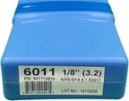 6011 Welding Rod 1/8", E6011 Stick Welding Electrodes 5Lbs with Arc stability E6011 1/8" (1/8" 5 Pound Box) E6011-125-5