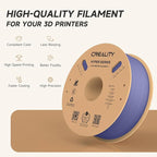Official Creality Hyper PLA Filament 1.75mm, High Speed PLA 30-600mm/s 3D Printer Filament, Dimensional Accuracy +/-0.02mm, Fit Most FDM 3D Printers, 1KG(2.2lbs) Spool Very Peri