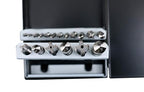 Accusize Industrial Tools U.N.F. 18 Pc H.S.S. Tap and Drill Set, 0001-0050
