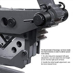 KAKA INDUSTRIAL PBS-9 Manual Ironworker, Manual Ironworker with Punch, Bar and Section Shear Machine