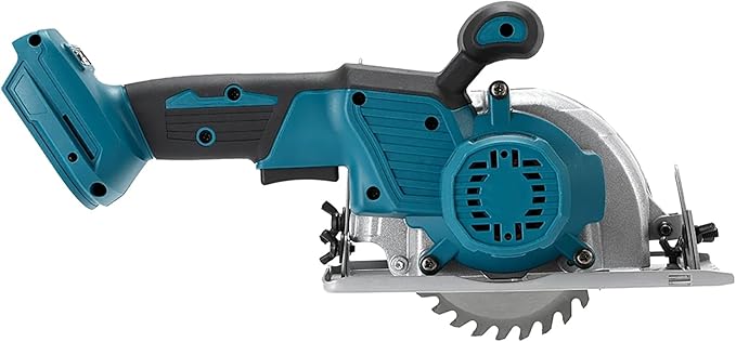 5 Inches Brushless Cordless Circular Saw, 6500 RPM,Compatible with Makita 18V Battery (Tool Only), 20mm Arbor with Blade & Scale Ruler,Compact Design