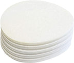 Abrasilk 6 Inch Auto Body Hook and Loop Sanding Discs (500 Grit, 10 Pack)