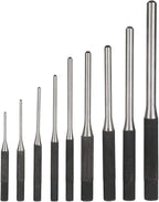 9pcs Steel Roll Pin Punch Set Mechanics Professional Removing Repair Tool with Carrying Bag for Automotive Watch Repair Jewelry and Craft Repair