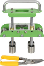 Roller Bender, 0-90°Bending Angle Metal Bending Tool, Steel Aluminum Copper Plate Metal Roller Bending Tool for Various Metal Roofing (Green)