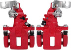 SCITOO Rear Left+Right Brake Calipers With Bracket 19-B2068 19-B2069 Compatible For Honda For Accord 1998-2007