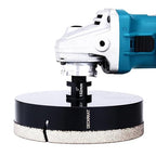 6 Inch Diamond Hole Saw, 152mm Tile Hole Saw Drill Bit Diamond Tipped for Granite Marble Ceramic Glass Porcelain Quartz Tiles Stones Countertop, Core Drill Bits with 5/8-11 Thread for Angle Grinders