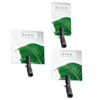 Flex Vue Inspection Mirror with Threaded Adapter - Pack of 3 Sizes (3.5 x 6, 6 x 6, 8 x 10 inches)
