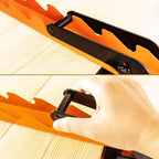O'SKOOL Pressure Panel Clamps (2-Pack) - 4-Way Pressure Steel Clamps for Cutting Boards, Tabletops, and Cabinet Making - Ideal for Flush Joints & Precision Woodworking Projects