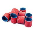 Benchmark Abrasives 1" x 1" Ceramic Spiral Band Sleeves for Deburring Finishing Blending Grinding Polishing on Metal Stainless Steel and Other Alloys (Pack of 10) - 80 Grit