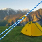 GEERTOP 6 Pack 5 mm Guy Lines Ultralight Tent Cords with Aluminum Adjuster Tensioner Outdoor Camping Guylines Ropes for Tent Tarp, Canopy Shelter, Climbing, Hiking Backpacking Survival Gear