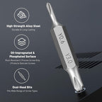 71-in-1 Small Screwdriver Set, Premium Mini Screwdriver Set with Dual-Head Bits, Multi-Bits Screwdriver with Magnetic Case, Ergonomic Repair Tool Kit for Phone, PC, Glasses, Camera, Toys