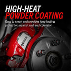 Power Stop Front S2660 Pair of High-Temp Red Powder Coated Calipers