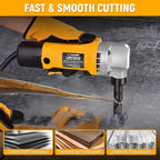 Hoteche Electric Sheet Metal Nibbler 16 Gauge Precision Metal Cutting Tool