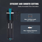 VEVOR Manual Tile Cutter, 32 inch, Porcelain Ceramic Tile Cutter with Tungsten Carbide Cutting Wheel, Infrared Positioning, Anti-Skid Feet, Durable Rails for professional installers or beginners