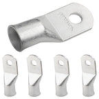 SELTERM 5pcs 4/0 AWG (XL) 3/8" Stud Tinned Copper Wire Lugs, Battery Lugs,Ring Terminals, Battery Cable Ends, 0000 Gauge Ring Terminal Connectors,UL Marine Grade Electrical Battery Terminal Connectors